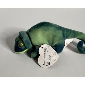 New Vintage Iggy the Iguana Beanie Baby